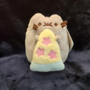 Gund Pusheen The Cat Cute 2020 10th Anniversary Pizza Plush
